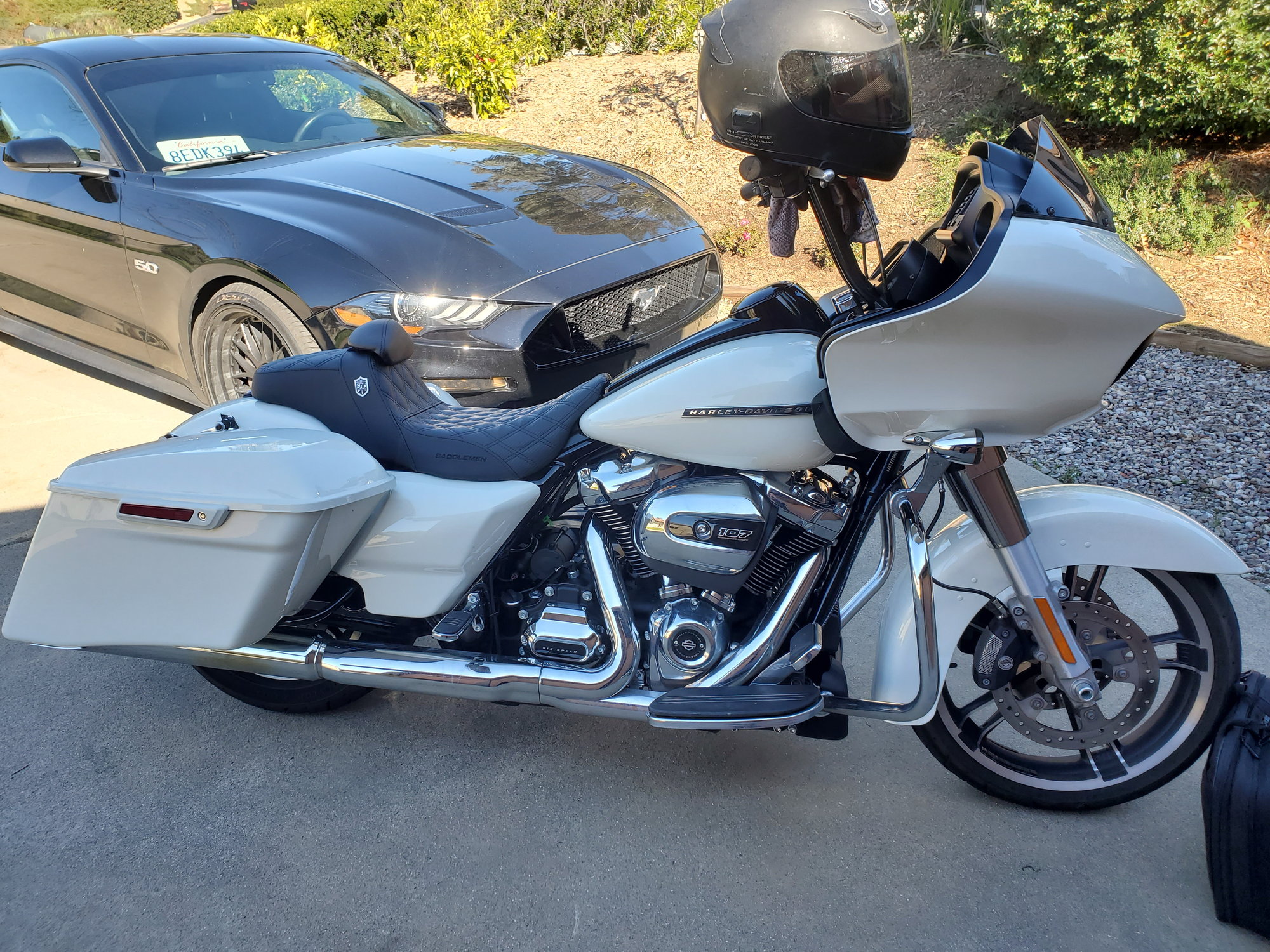 harley bagger seat