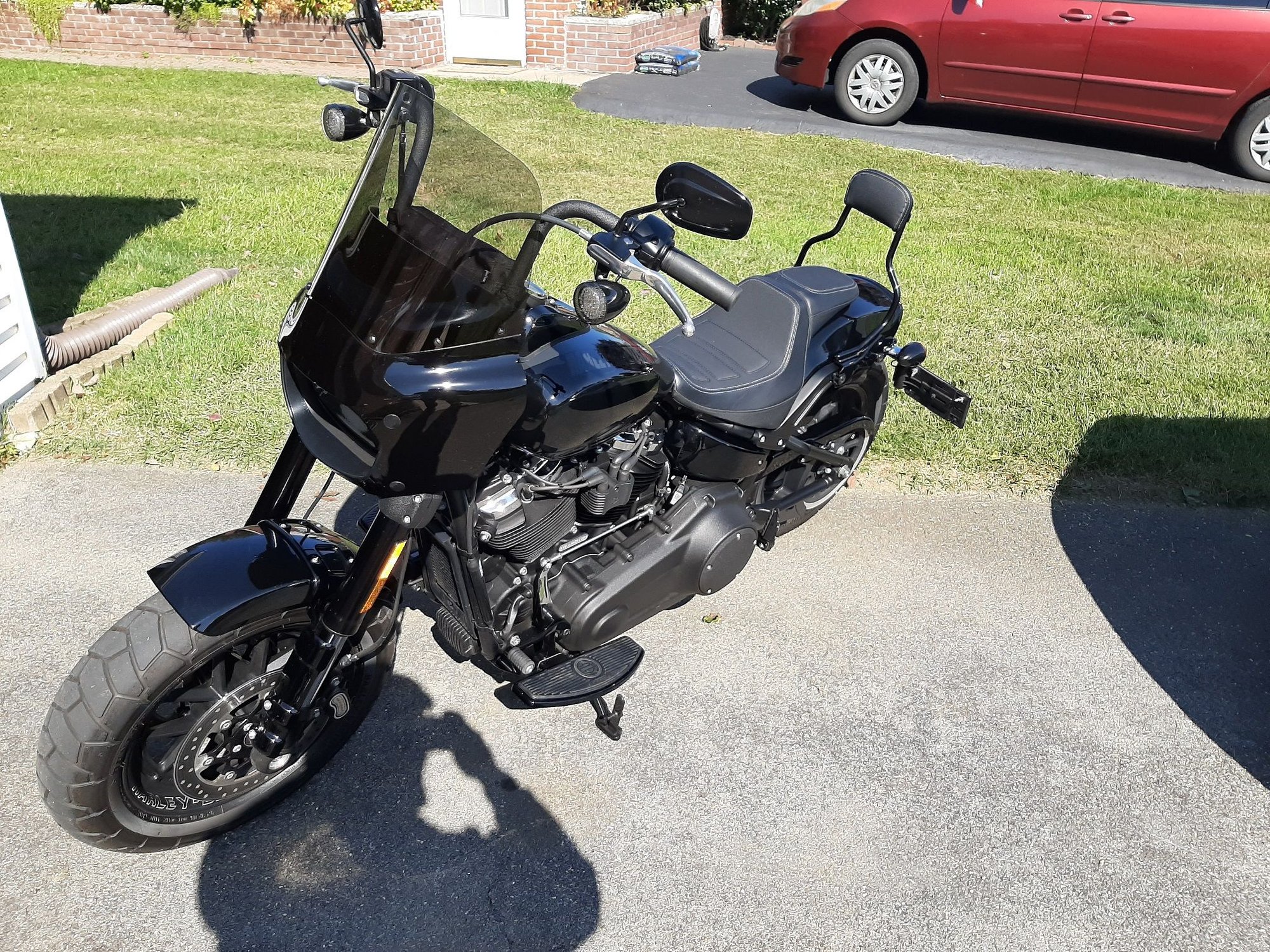 Floorboards on my Fat Bob Harley Davidson Forums