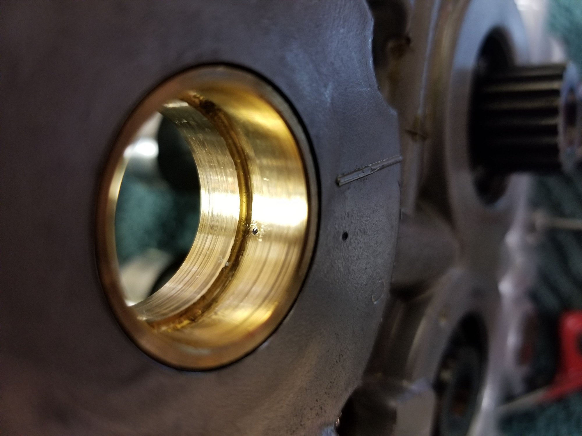 Pinion and Bushing in Cam Plate Question Harley Davidson Forums