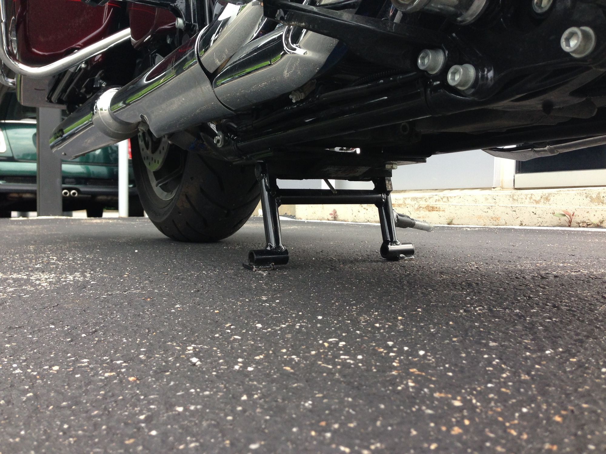 EZ Up Center stand Harley Davidson Forums