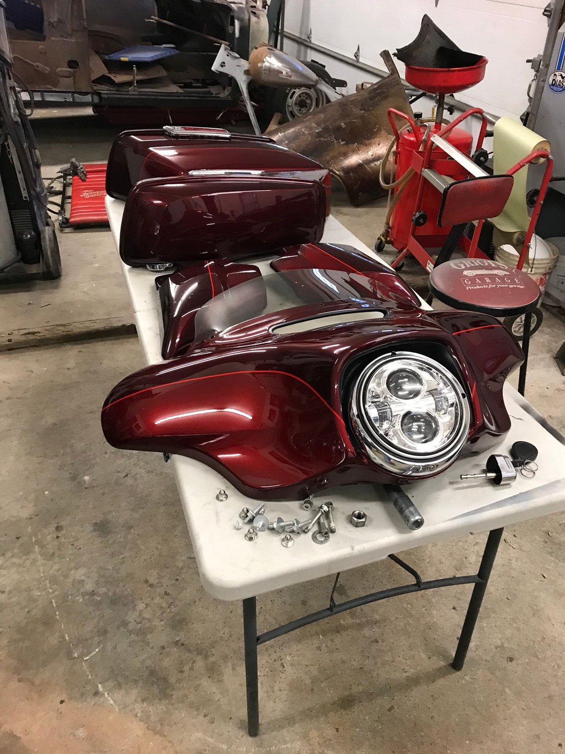 Neck Bearings on a m8 touring Harley Davidson Forums