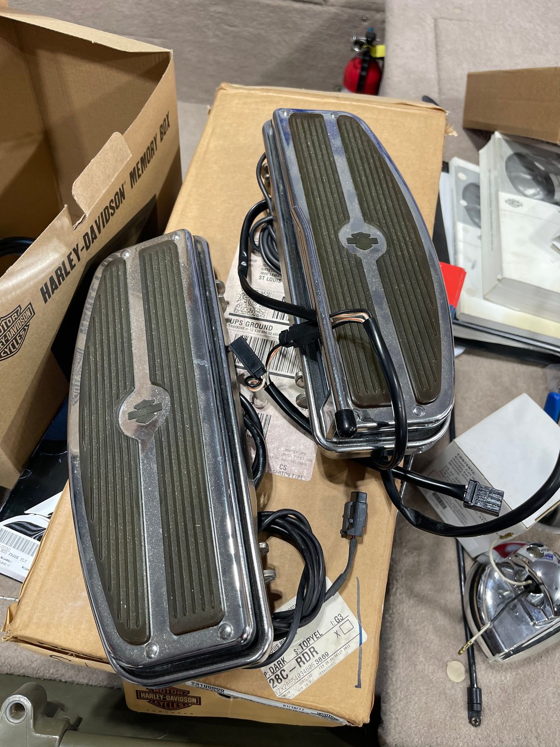 Harley lighted floorboards Harley Davidson Forums