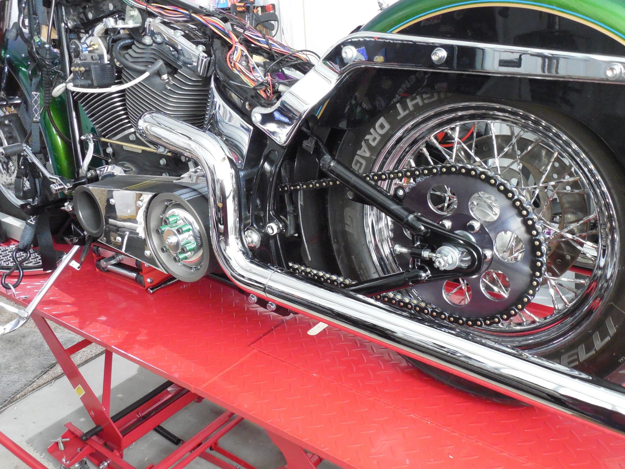 2005 Softail chain conversion advice/questions Harley Davidson Forums