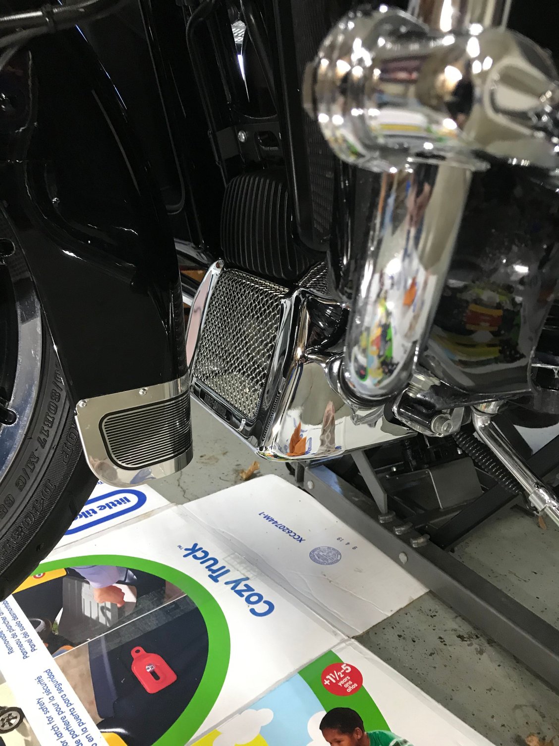 M8 oil cooler cover mod Harley Davidson Forums