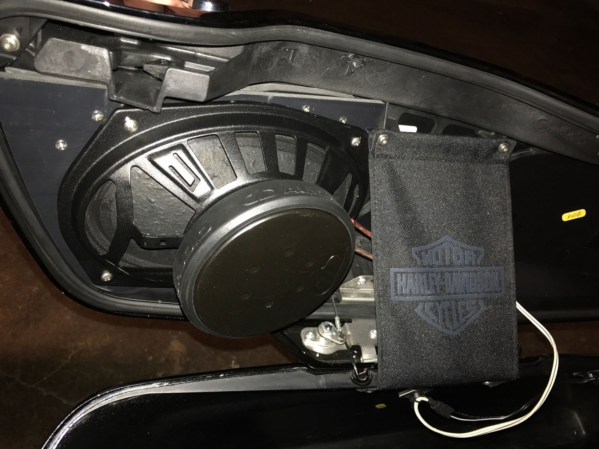 14+ factory cvo speaker lids w/ 6x9 adapter plates Harley Davidson Forums