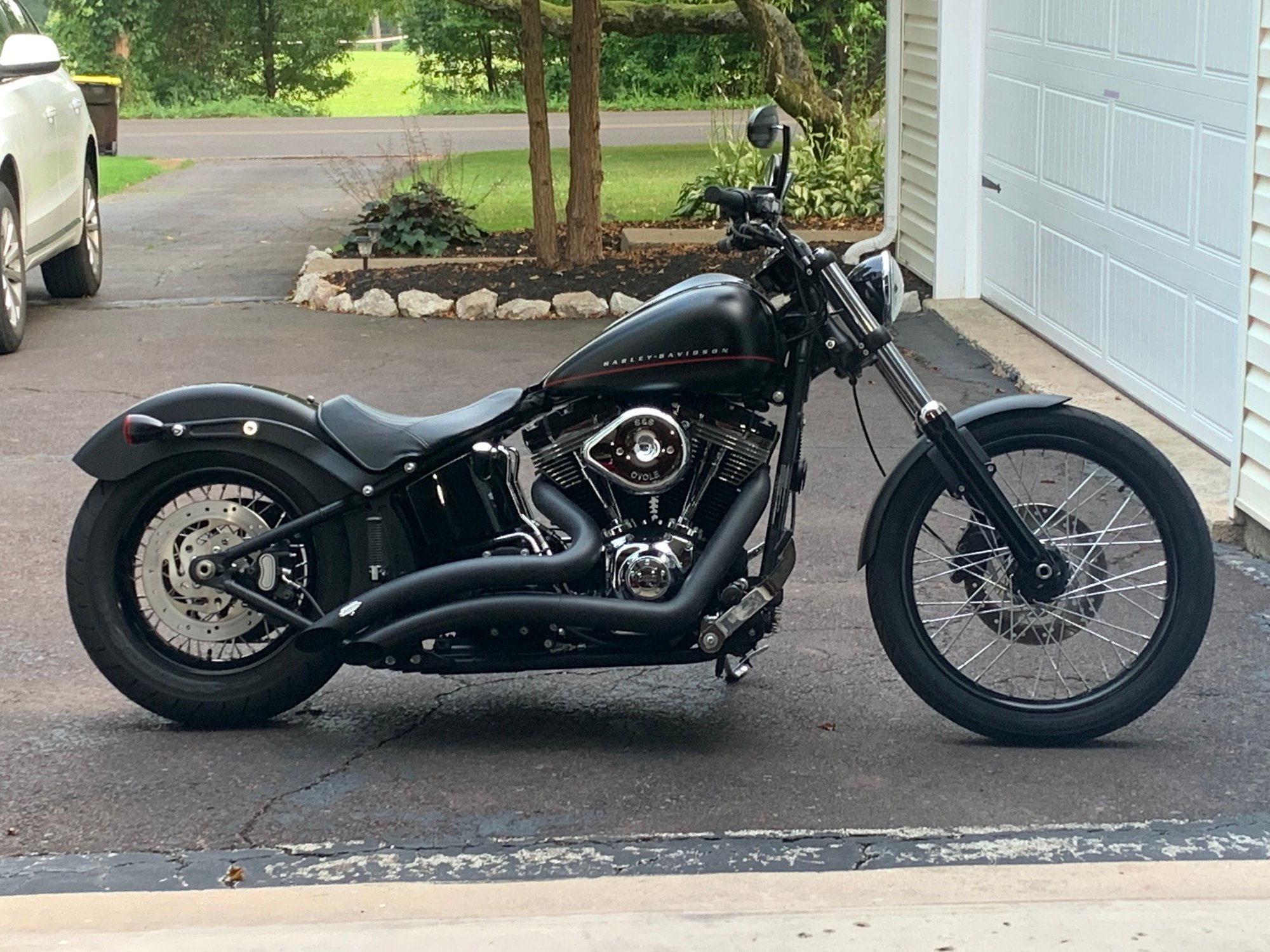 Softail Lowering Kit No Shock Removal Harley Davidson Forums