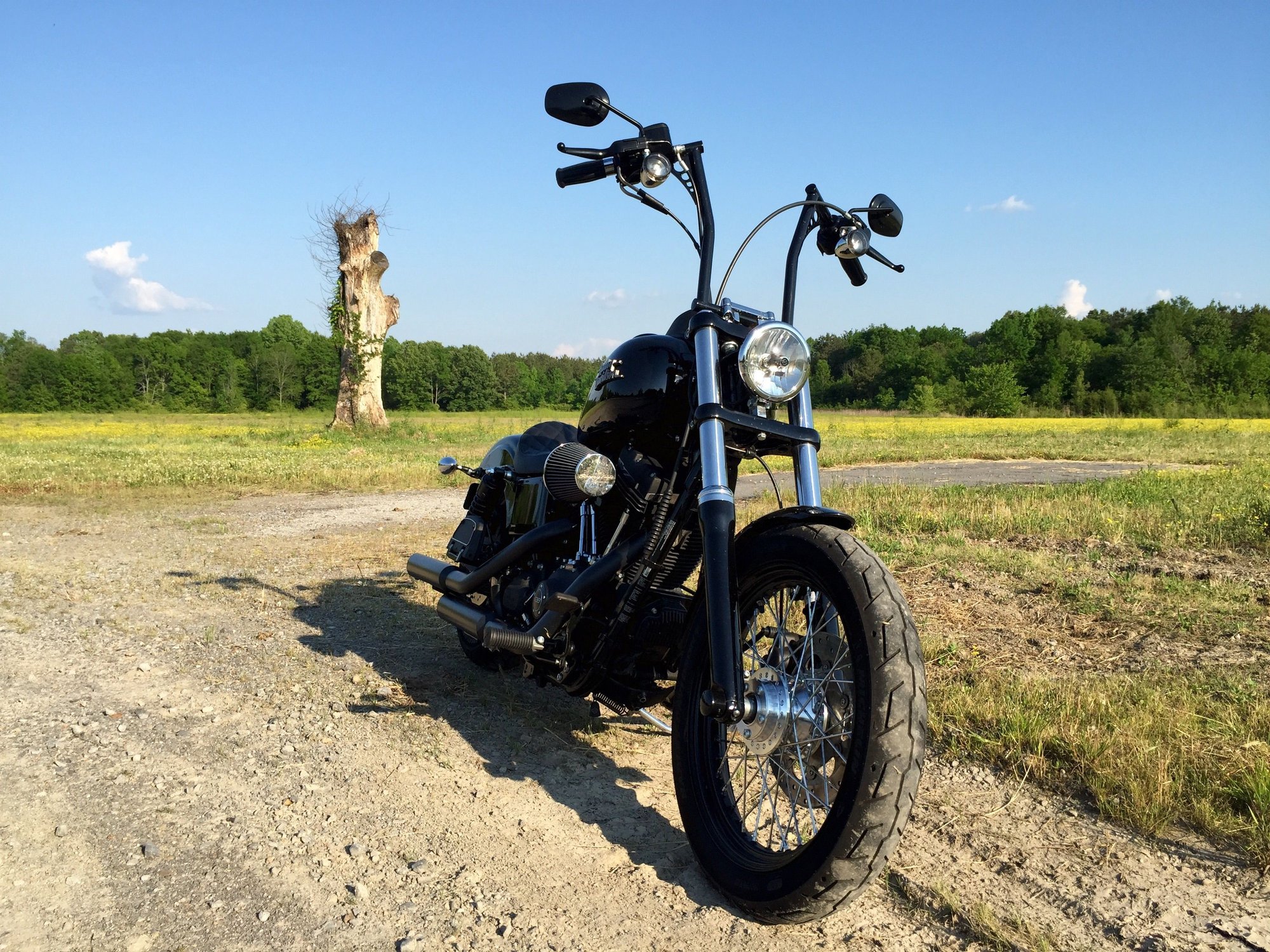 dyna low rider handlebars