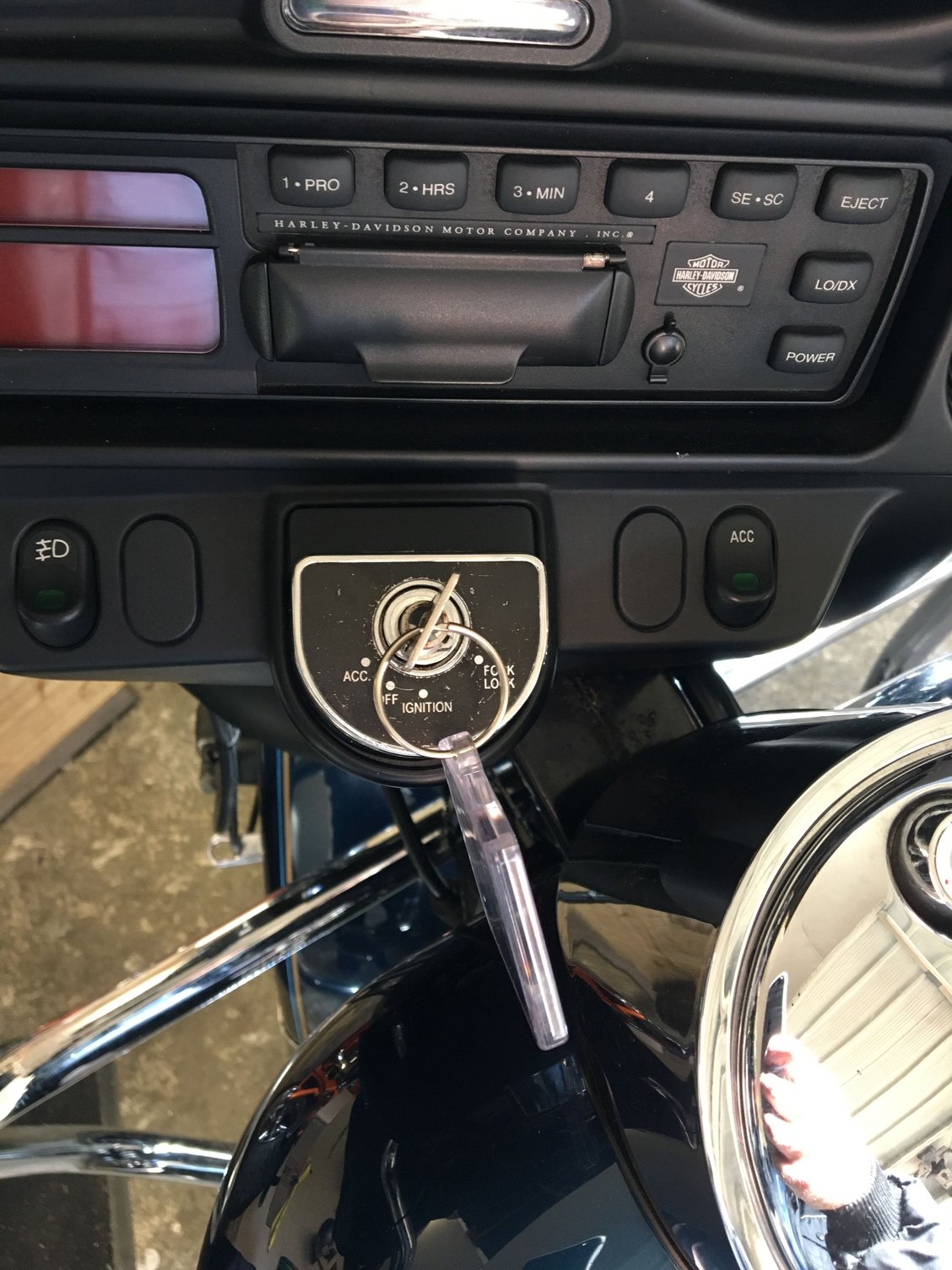 Removing ignition Harley Davidson Forums