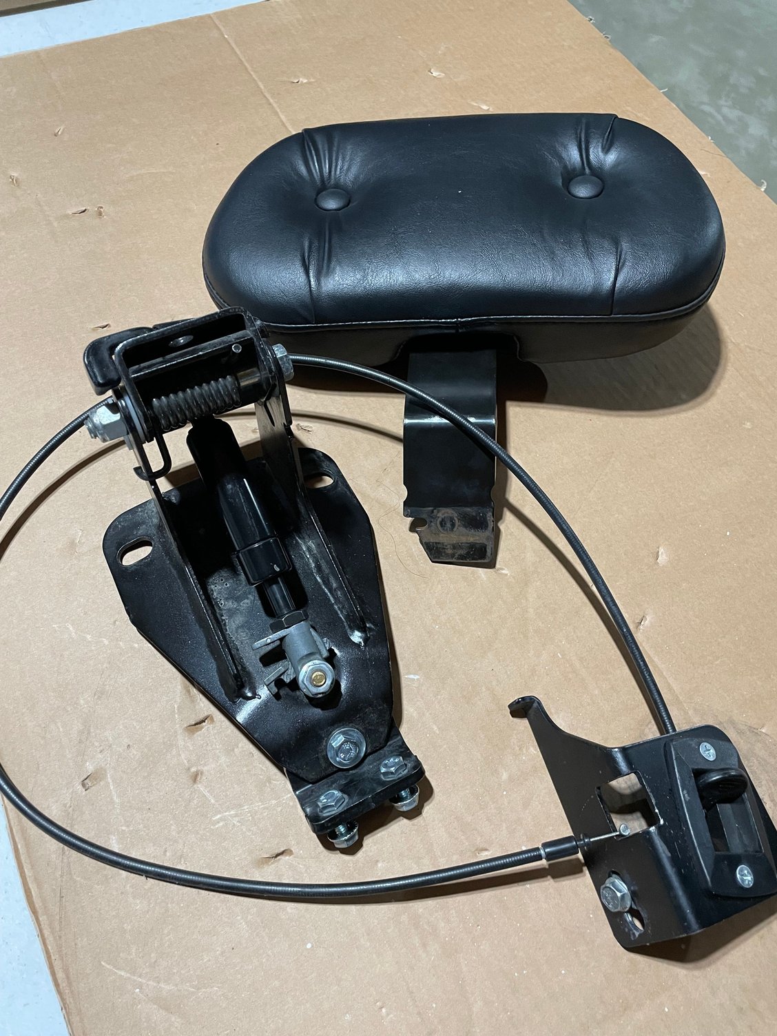 For Sale Touring Adjustable Backrest with Pad Harley Davidson Forums