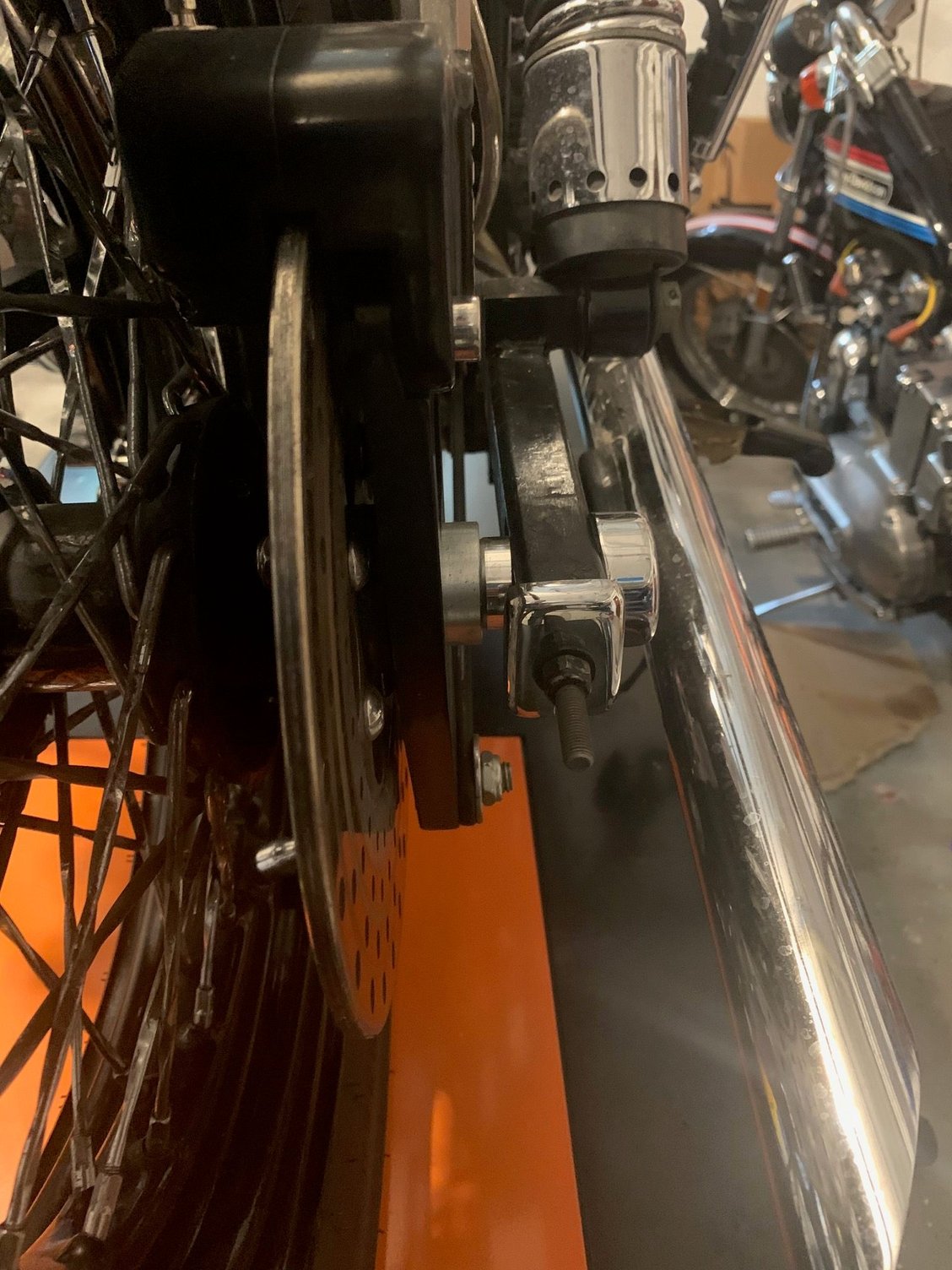 Rear wheel not centered Harley Davidson Forums