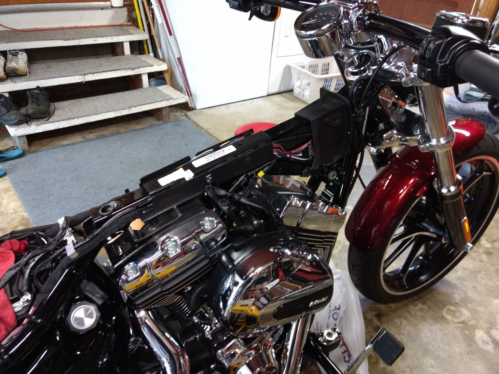 Moving the handlebars back 1 inch. Page 2 Harley Davidson Forums