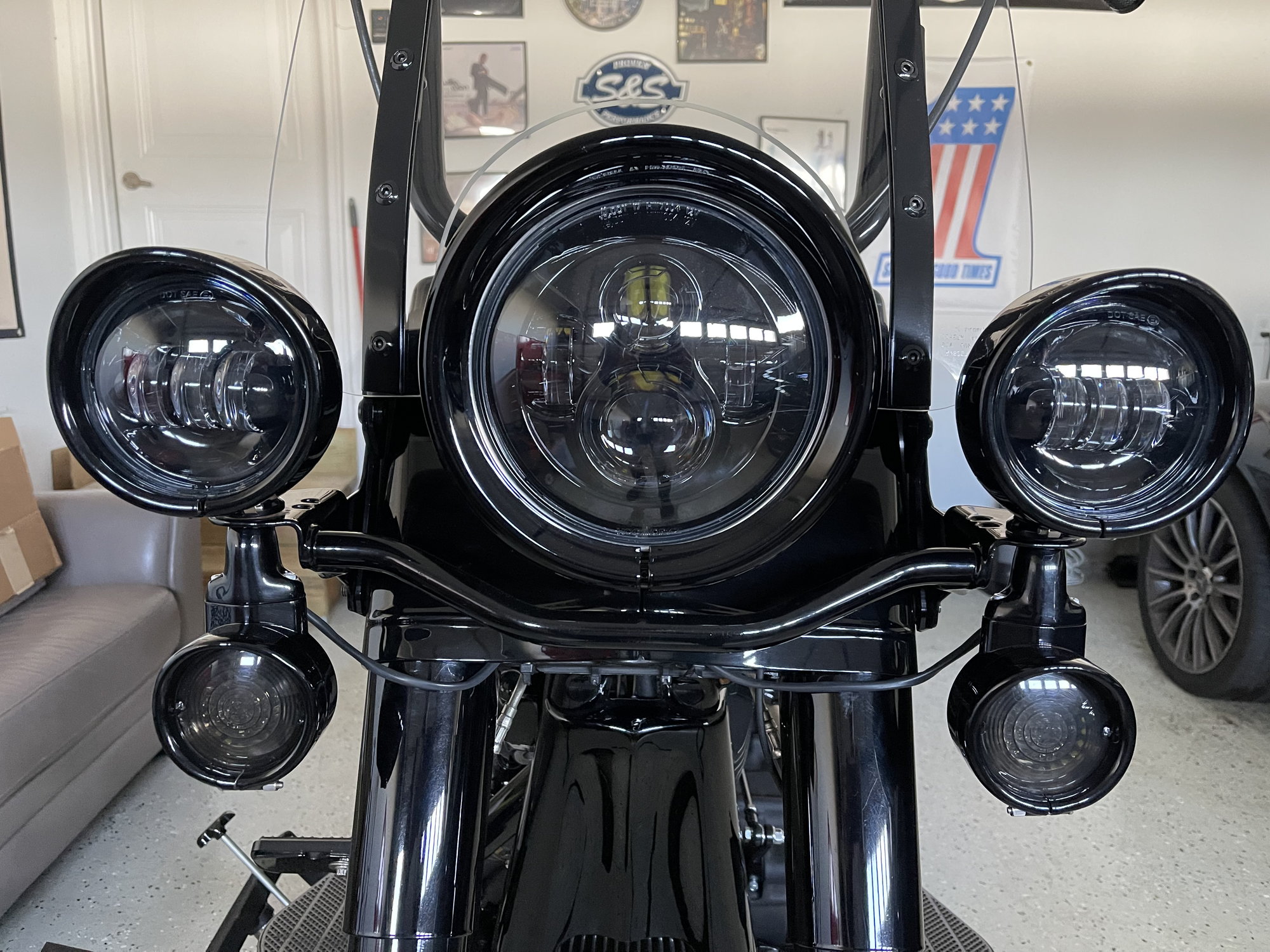 Auxiliary lights for Road King Special Harley Davidson Forums