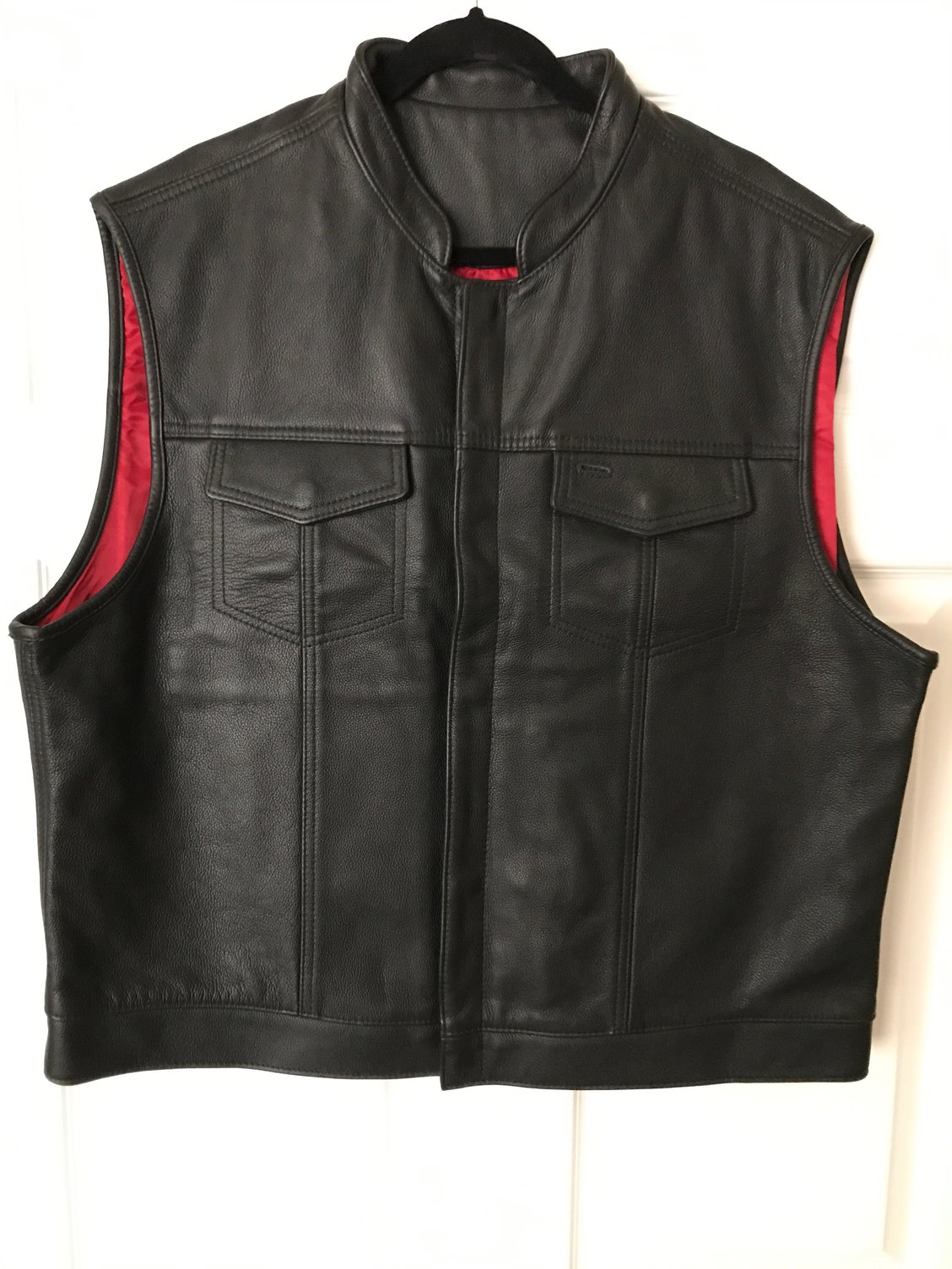 NEW Lil' Joe's Legendary Leathers SOA Vest / Cut Big size - Harley ...