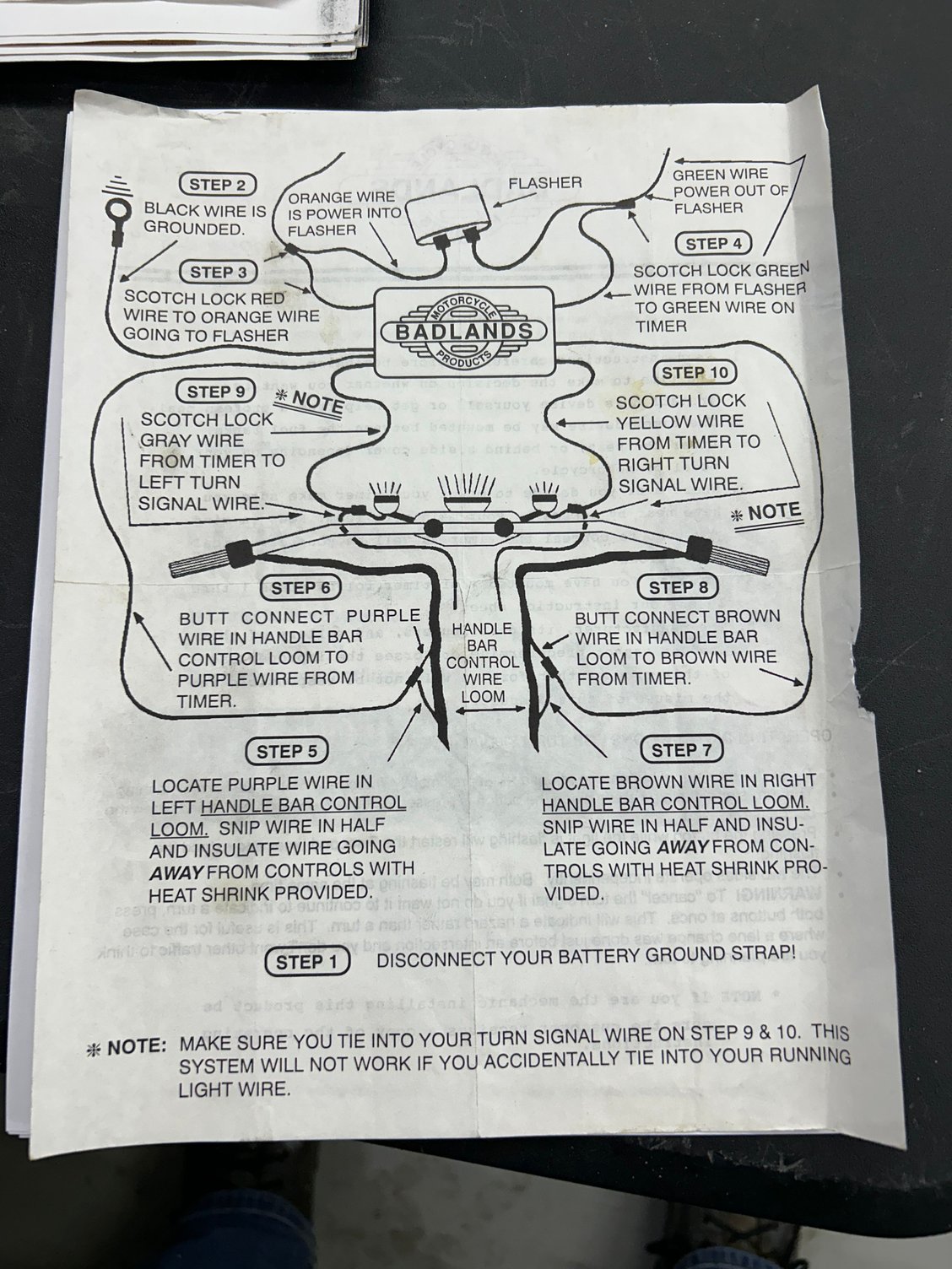 The people at Badland now Namz where really great trying to help me  figure out he problem too ! As they laughed about the instructions  as they looked hand drawed .1996