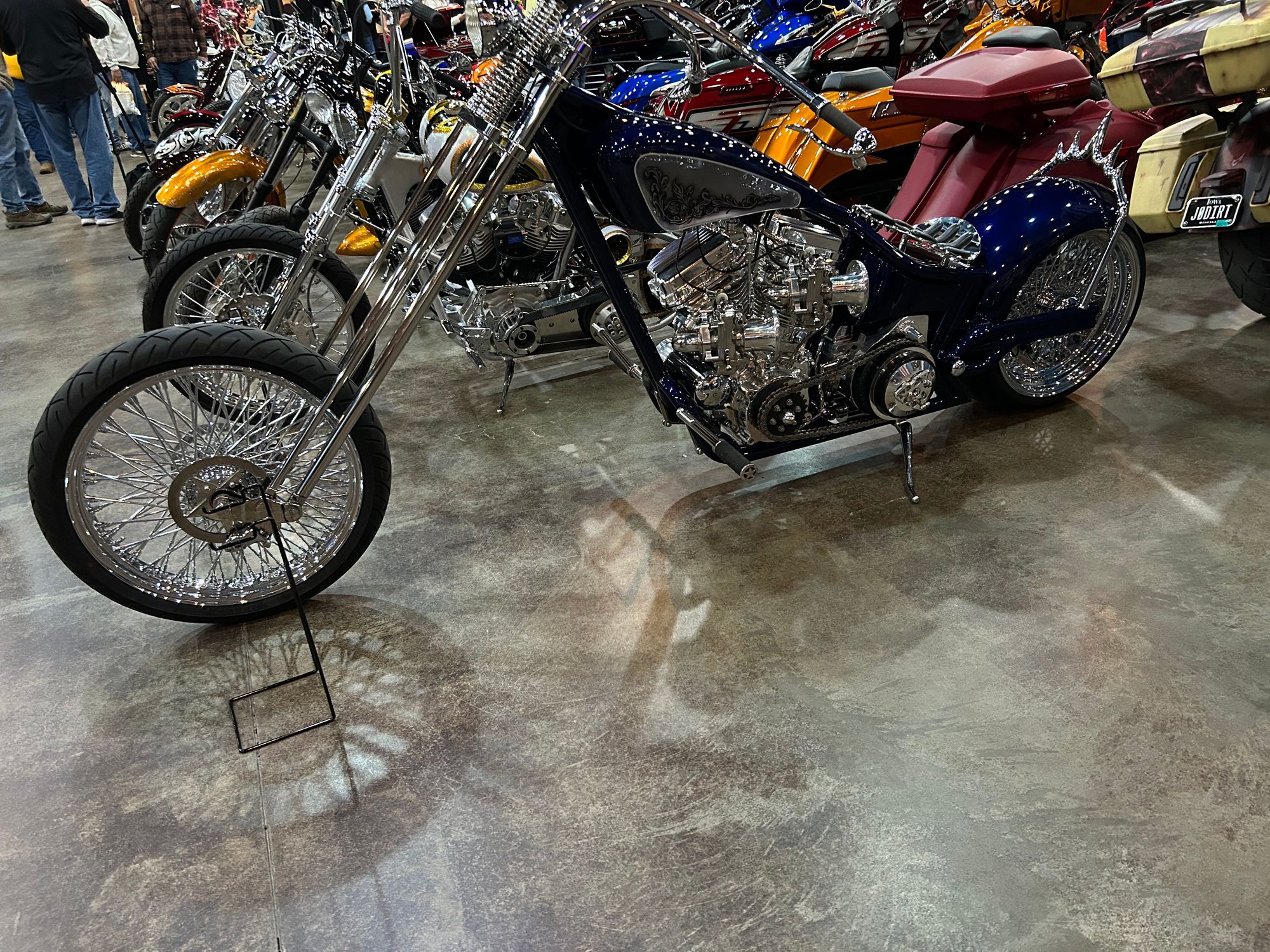 This is a bike we picked up from the Sturgis Museum that was in the show.
