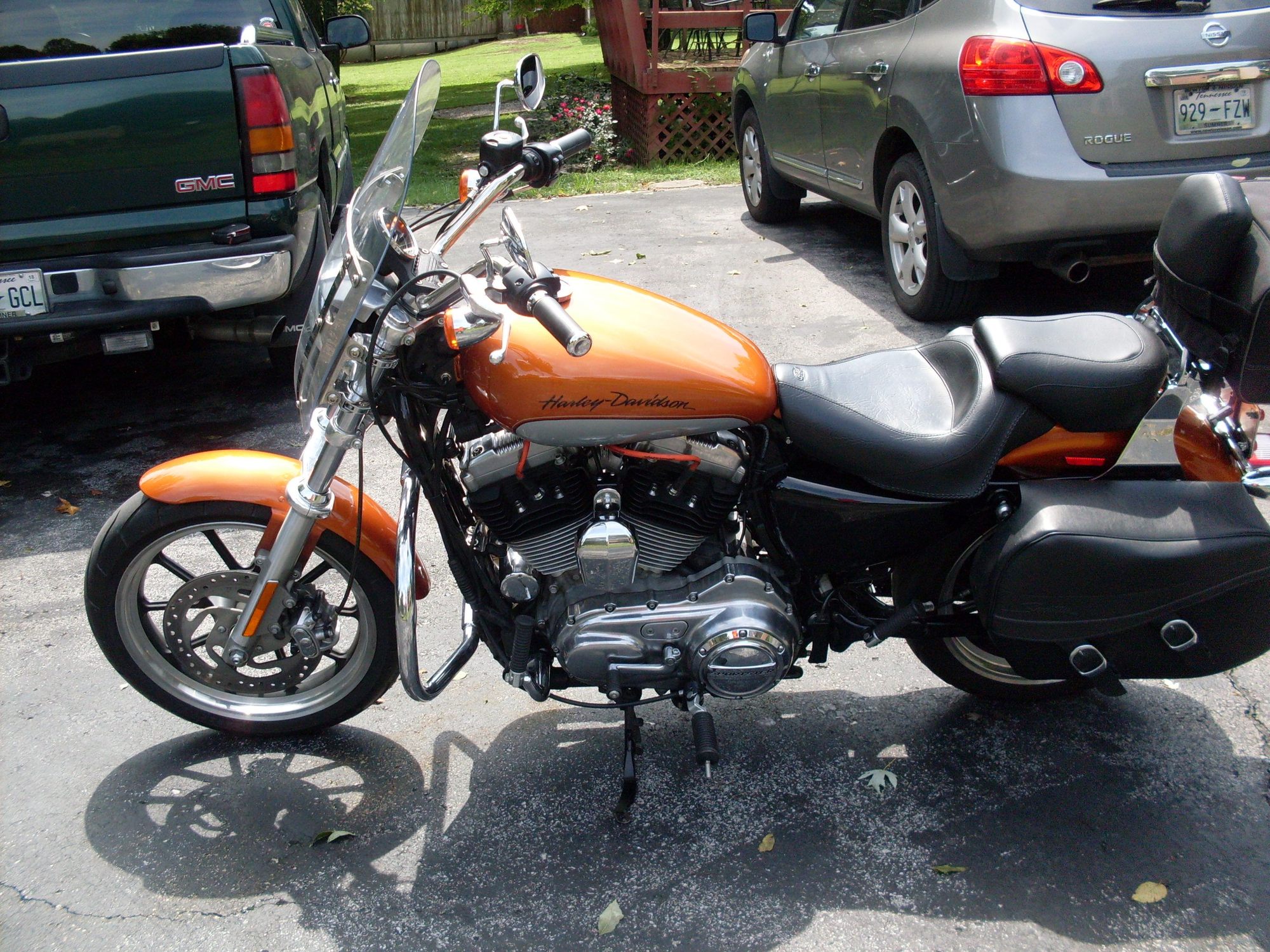 touring on a sportster