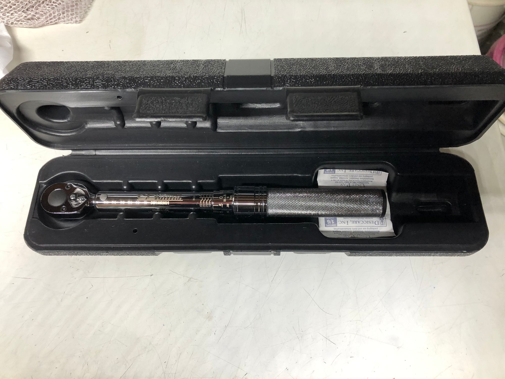 NewCDI 501MRMH Torque 1/4" drive MicroAdjustable Torque Wrench