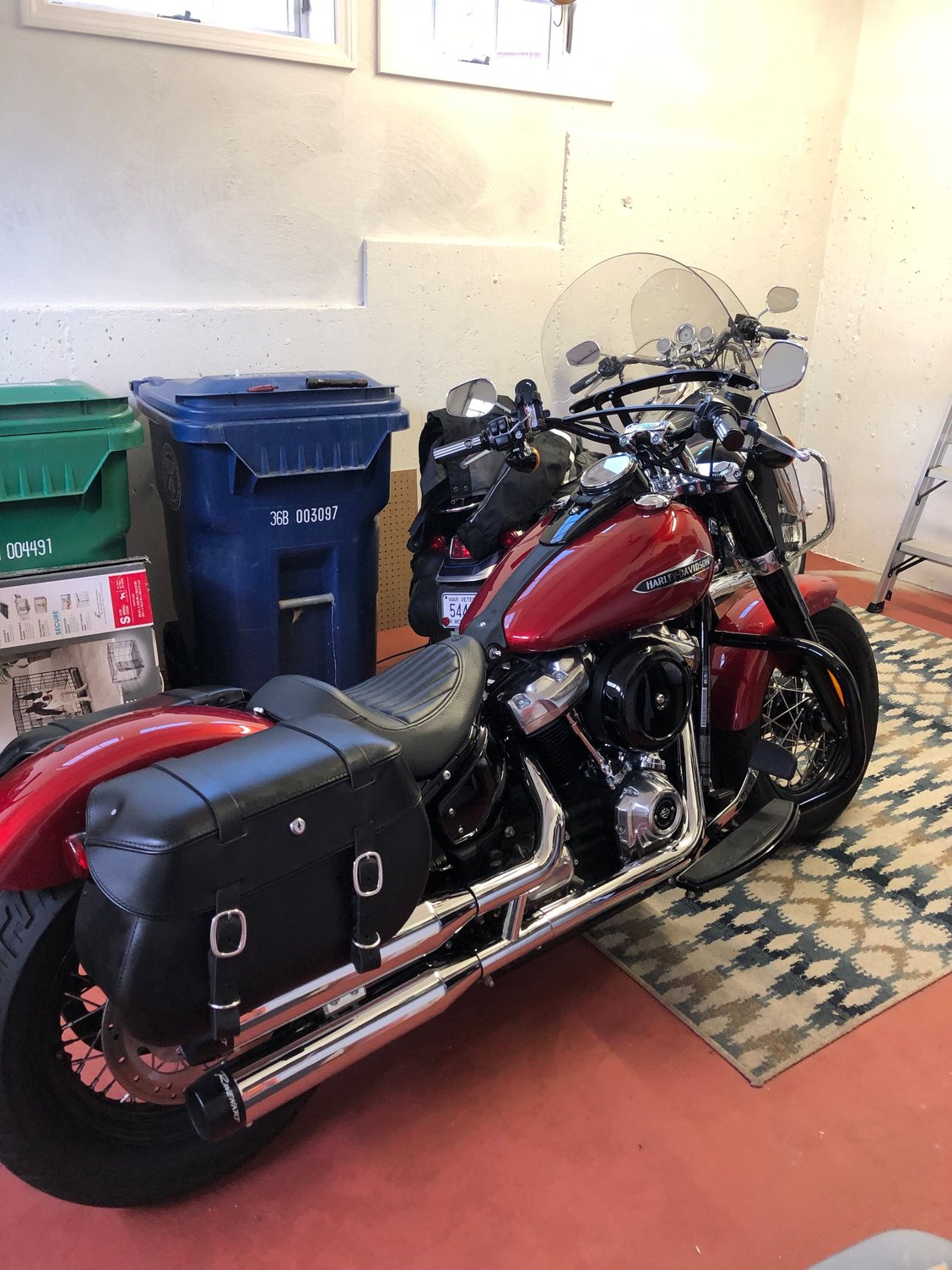 harley davidson slim tour pack