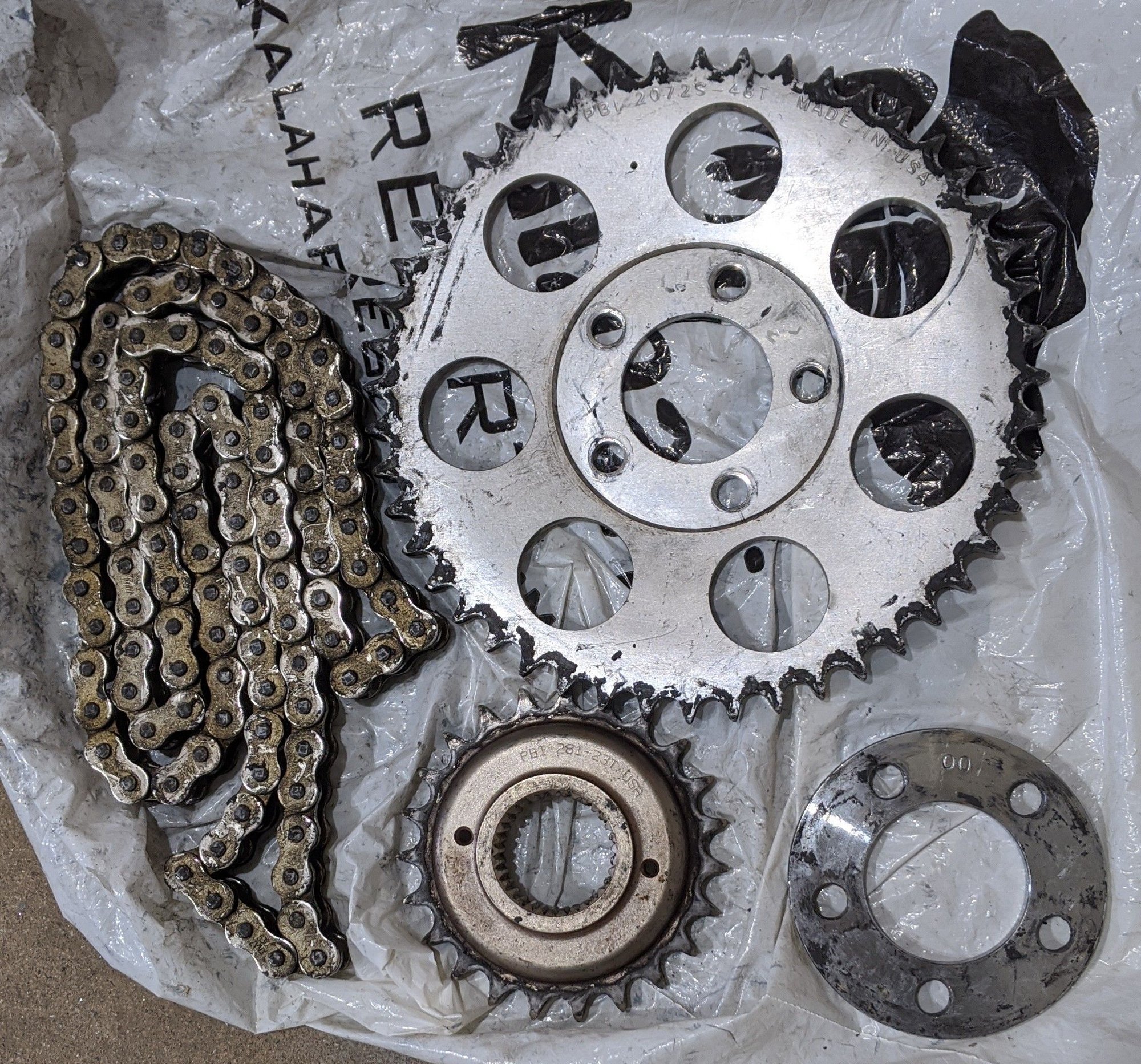 Chain Conversion Softail Harley Davidson Forums