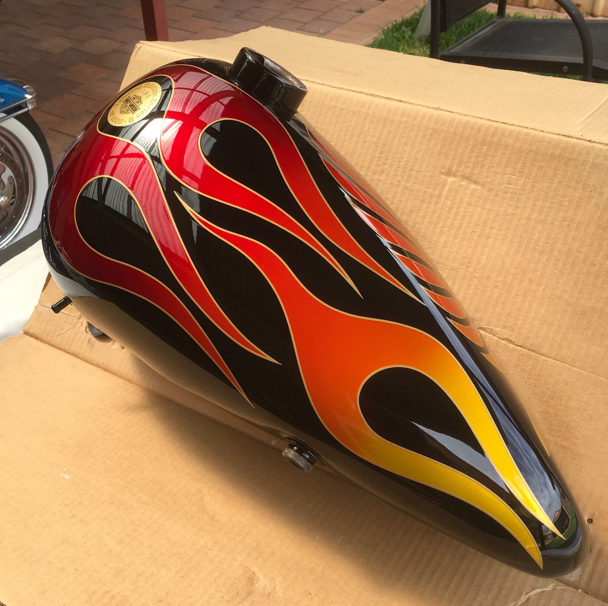 1981 Limited Edition FXEF Paint Set Page 2 Harley Davidson Forums