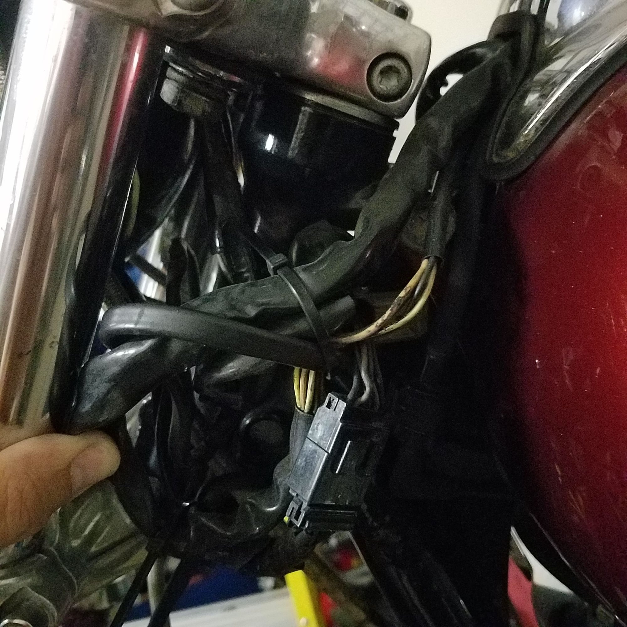 Where did you hide this wiring mess - Harley Davidson Forums