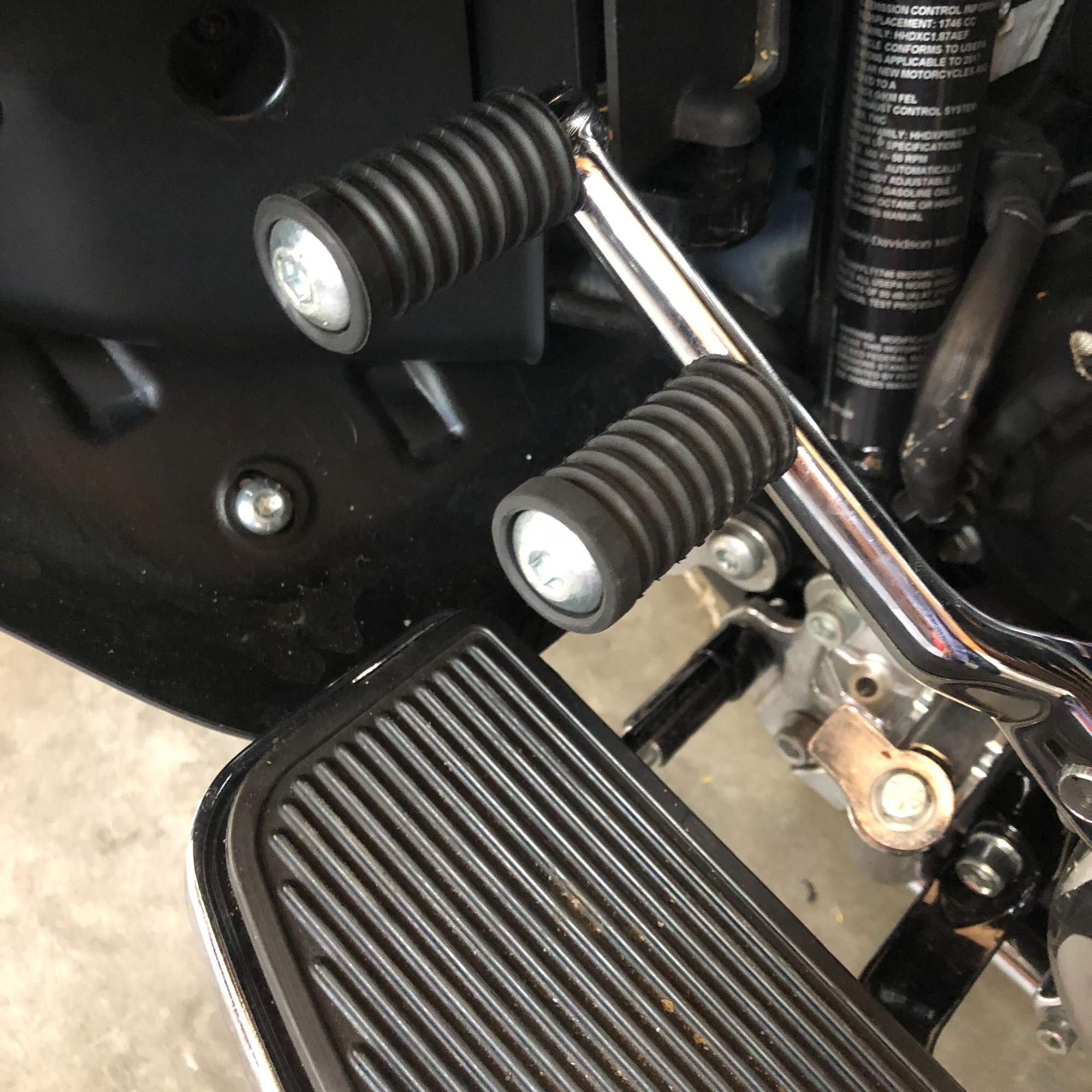Shorter Shifter Lever Experiment Harley Davidson Forums