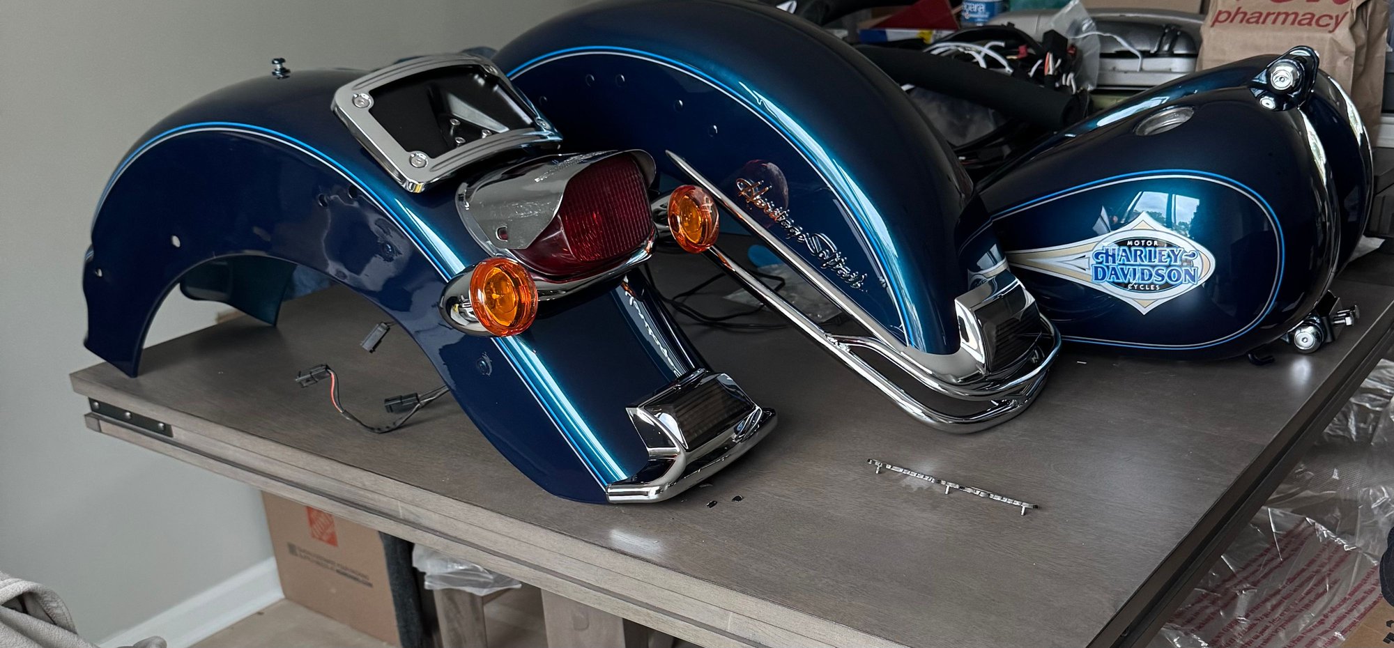 Got them all assembled ready to go