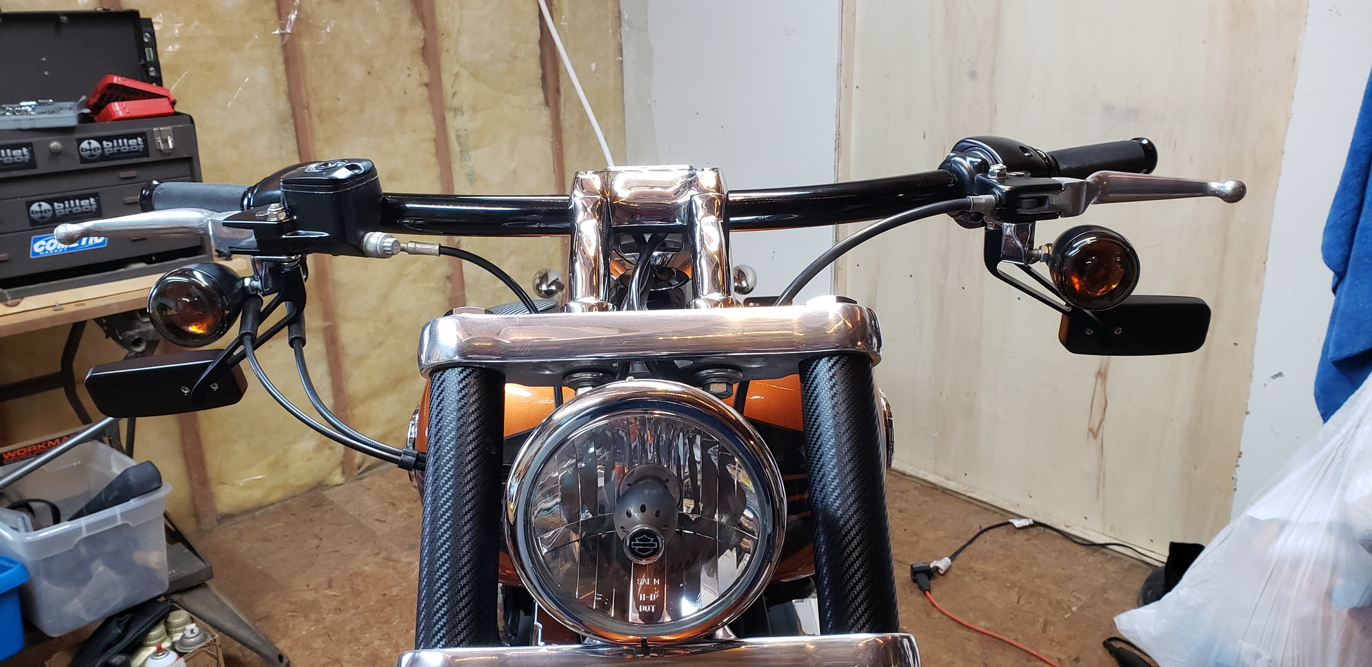 Flipped Mirrors For 13 17 Breakout Harley Davidson Forums