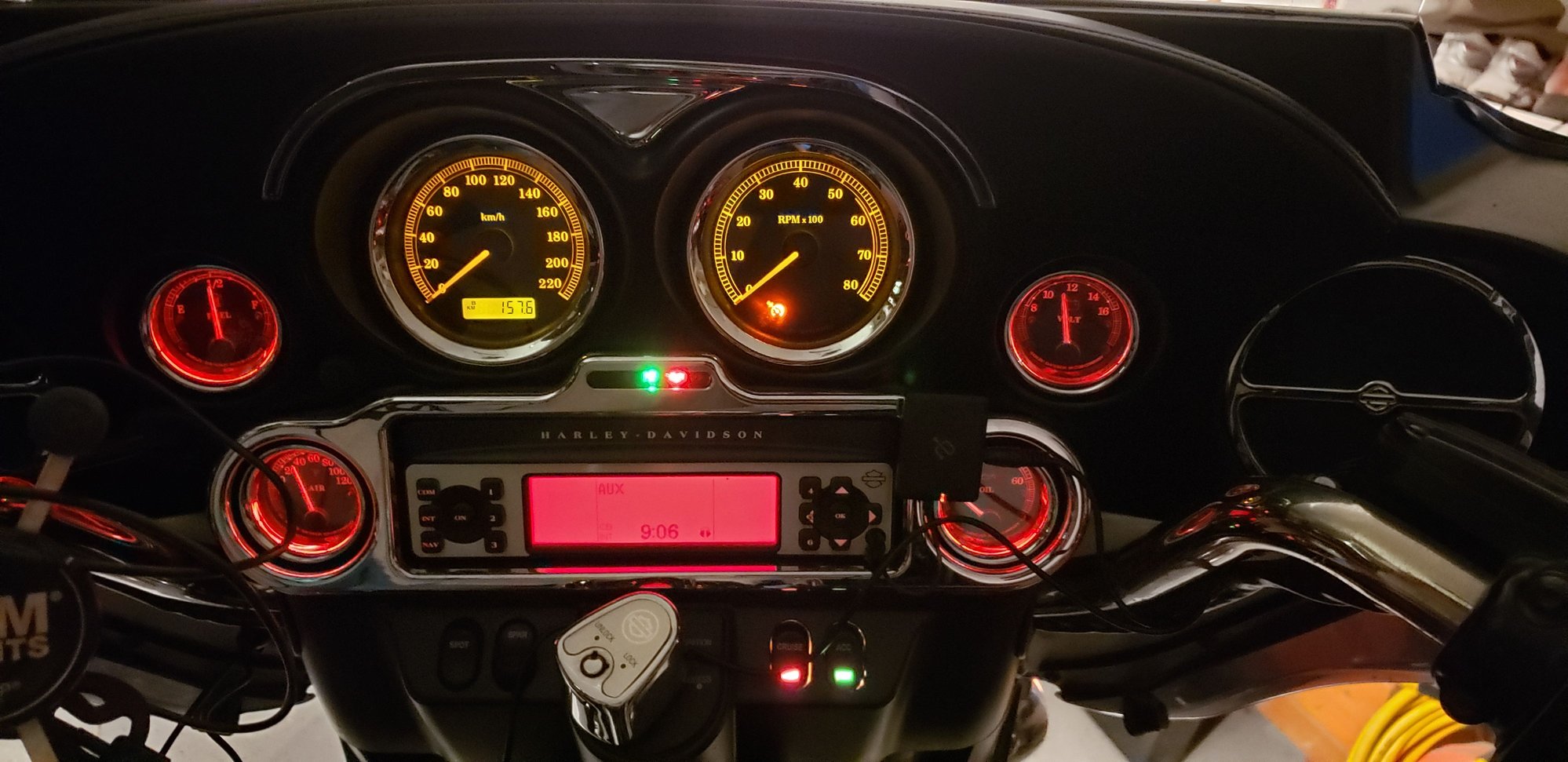 Any way to brighten up my dash lights? Page 2 Harley Davidson Forums