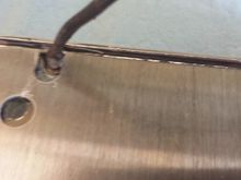 Test fit the plate in the Radiantz frame, trim as necessary.
