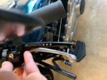 Rick’s clutch on 3. Goes from 1-6. 6 is equivalent with stock length/reach. 