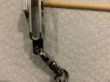 Thick metal, including the ring. 