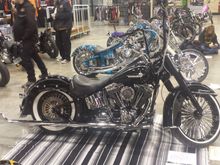 At the 2015 Donnie Smith Bike Show - St. Paul, MN RiverCentre. Took 2nd Place!
