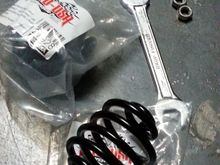 Black 2" spring, from eBay.