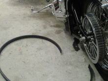 broke belt clicking 3rd...
