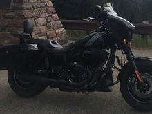 Quick stop on the way home from 76th Sturgis in 2016 (Meadowlark Lake WY)