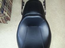 Just the backrest pad. Seat is sold