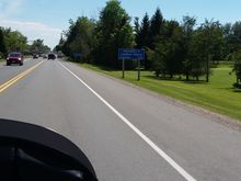 Hwy #21 heading southbound.