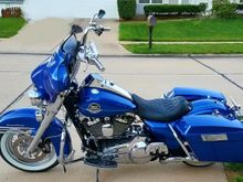 2009 RKC,.Flame Blue Pearl, 16 Gangsta Apes, Dead Center Cycles Fairing