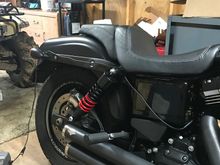 Added Burly Stilletto 12.5 inch Shocks