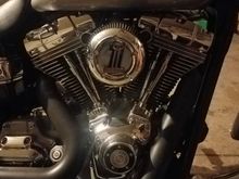 SE stage I backing plate, k&n filter, HD A/C cover.