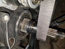 You can see where i nicked the shaft. It really sucks