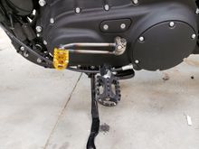 custom shifter for further forward mid controls i made