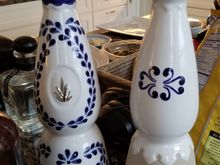 From my son....pictured are Clase Azul Repesado and Anejo....750ml's. He got me a 1.75 liter of the Repesado. 🤪