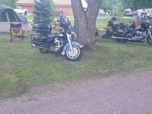 Camping on the way to Sturgis 2020