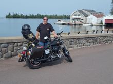 And this is what made the trip from home to Copper Harbor, all the way arounf lake Michigan.
