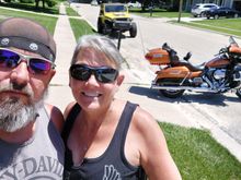The wife and I took a ride today.
