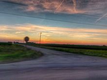 I love riding as the sun sets.