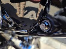 
Inner fairing bolts. Black Chrome