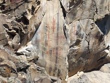 Indian petroglyphs, Picture Gorge, OR.